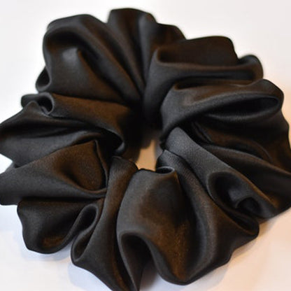 Simple Artificial Silk Hair Band Elastic Smooth