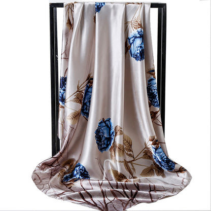 Spring And Autumn All-match Chiffon Silk Sunscreen Shawl