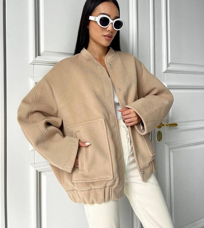 EuroForm Stand Collar Coat