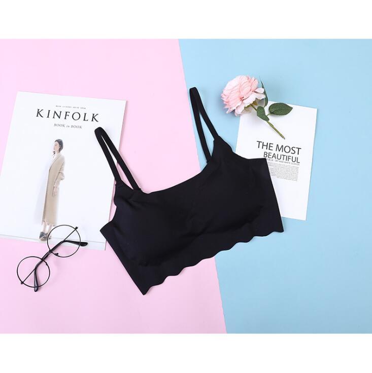 Ice silk sling bra