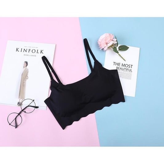 Ice silk sling bra