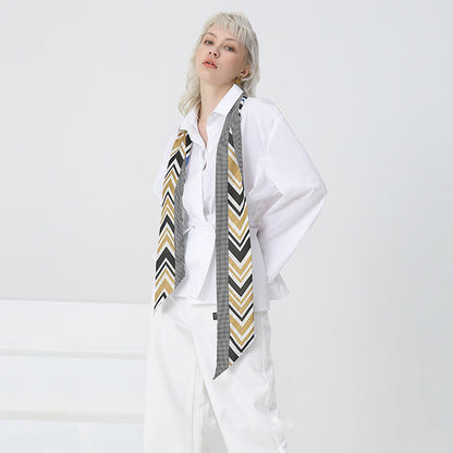 Spring ladies silk scarves