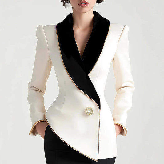 Aurielle Pearl Edge Coat