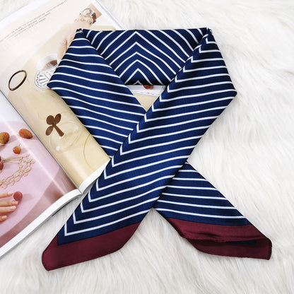 The New Scarf Professional Small Scarf Headband Silk