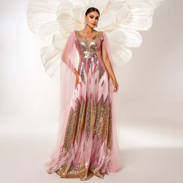 Luna Veil Grandeur Gown