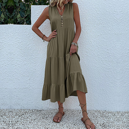 LumaFlow Vest Dress