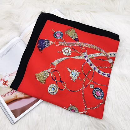 The New Scarf Professional Small Scarf Headband Silk
