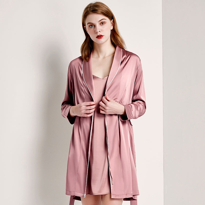 Summer ice silk nightdress