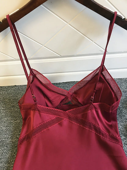 New sexy silk pajamas