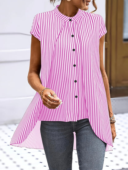 Monochrome Muse Layered Shirt