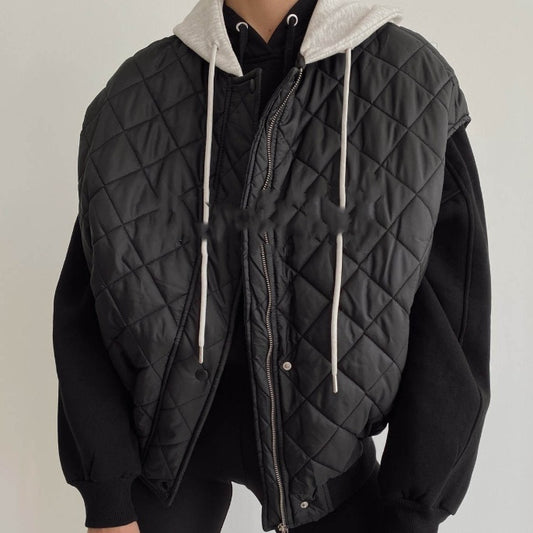 QuiltLuxe Hooded Vest