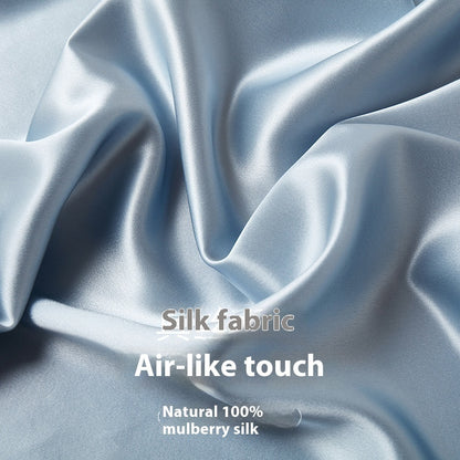 Silver Ion Glossy Silk Pillowcase
