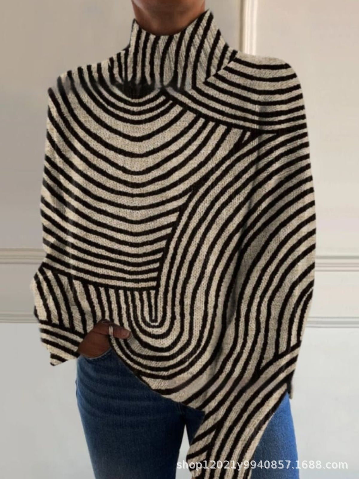 ChromaWeave Pattern Sweater