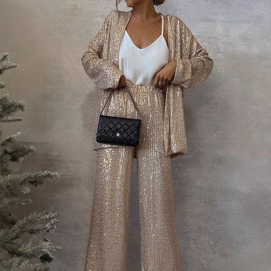 Luminara Luxe Sequin Set