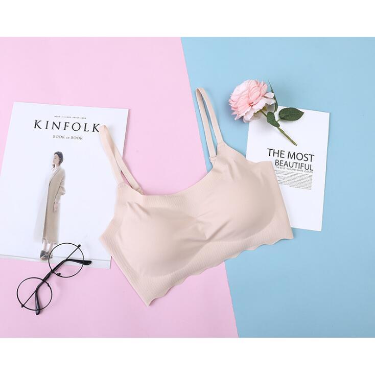 Ice silk sling bra