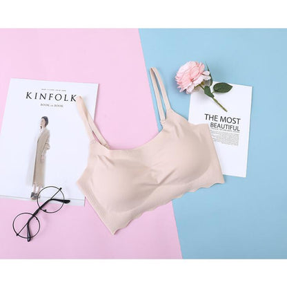 Ice silk sling bra