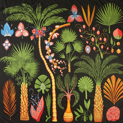 Imitation silk twill silk scarf