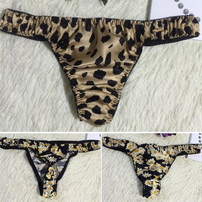 Silk Thong Thin Silk Panties Comfortable