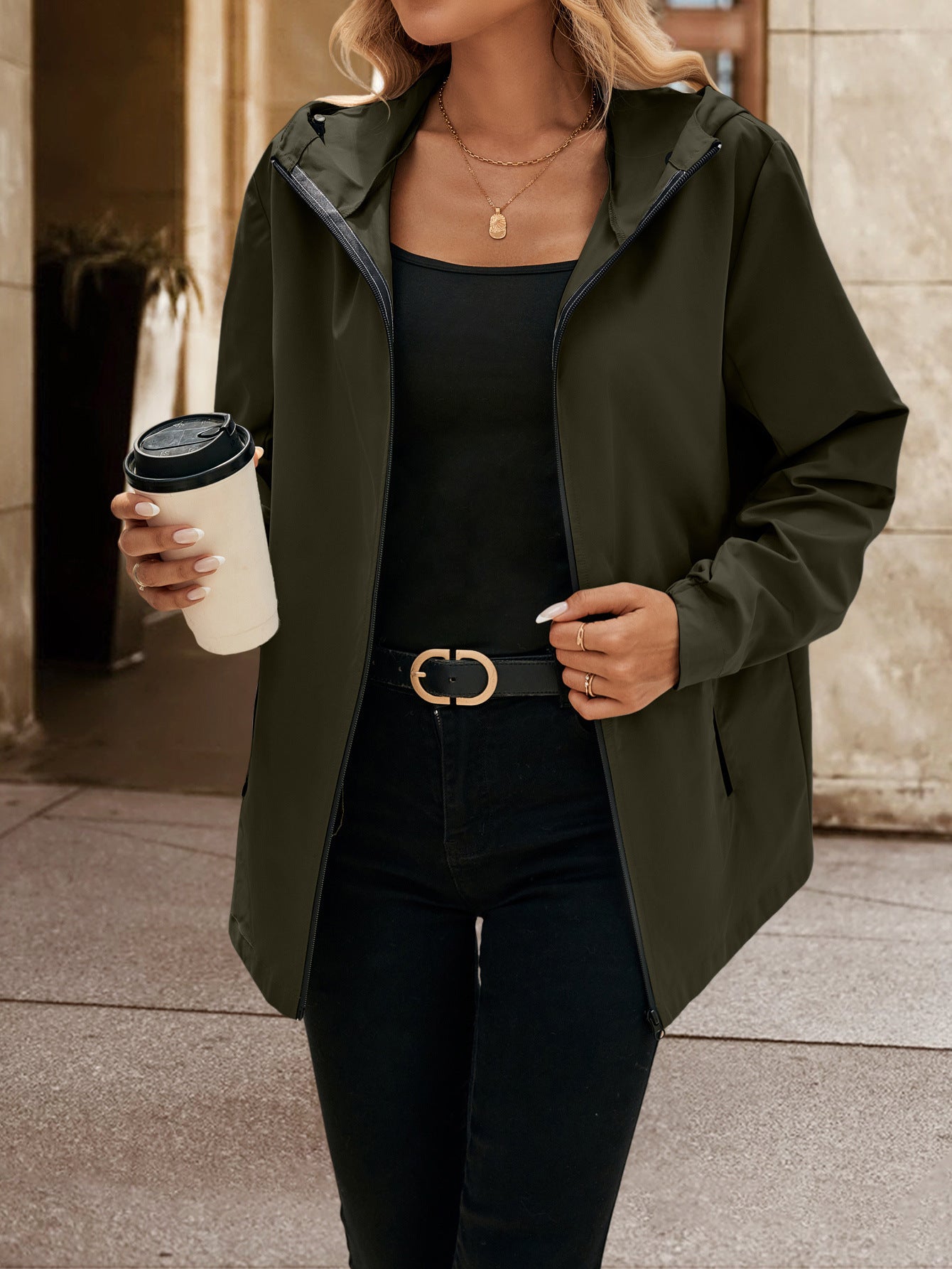 AeroShield Hooded Raincoat