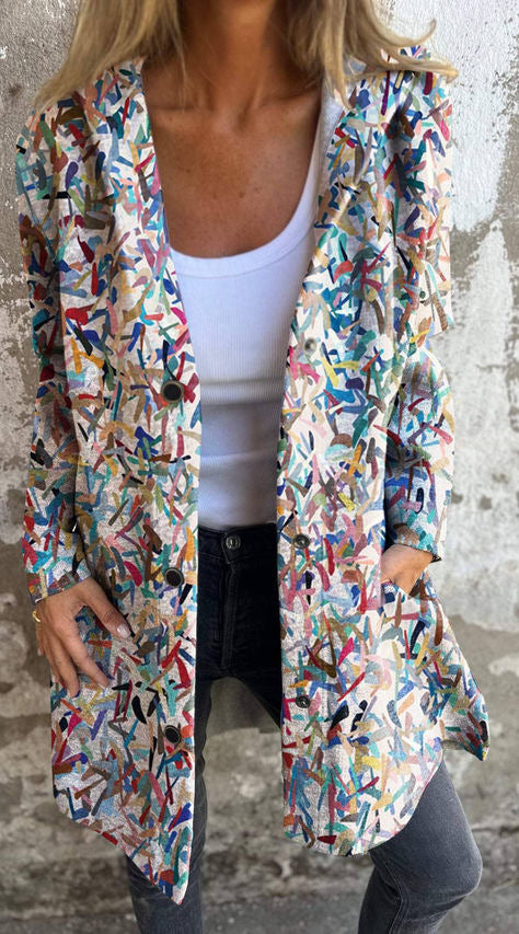 CozyWeave Long Knit Coat