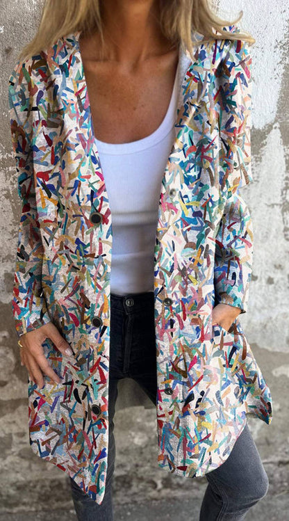 CozyWeave Long Knit Coat
