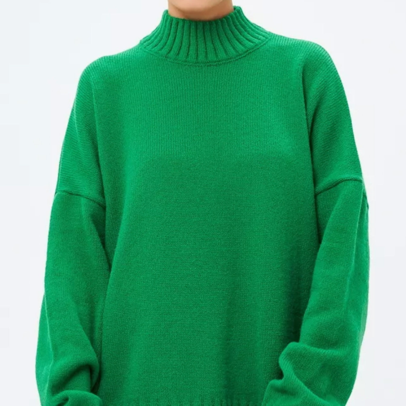 ThreadNest Half Turtleneck Sweater