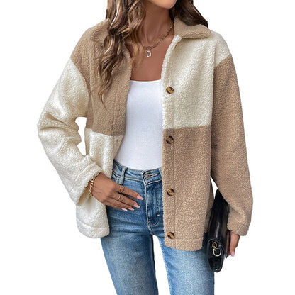 ColorBlend Lapel Casual Jacket