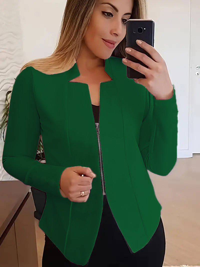 Zenvy Zip Suit Jacket