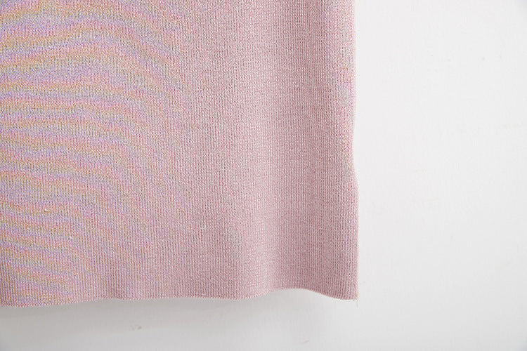 Knitted sling ice silk vest