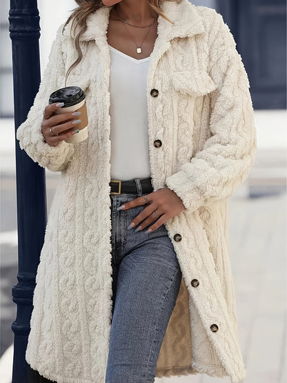 LuxePlush Longline Coat