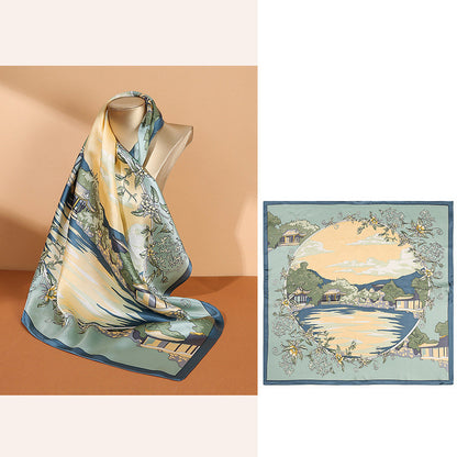 Fashionable And Versatile Mulberry Silk Scarf