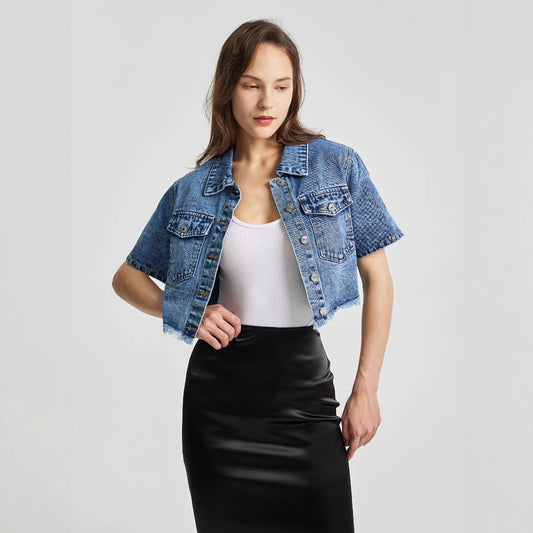 The Celeste Denim Coat