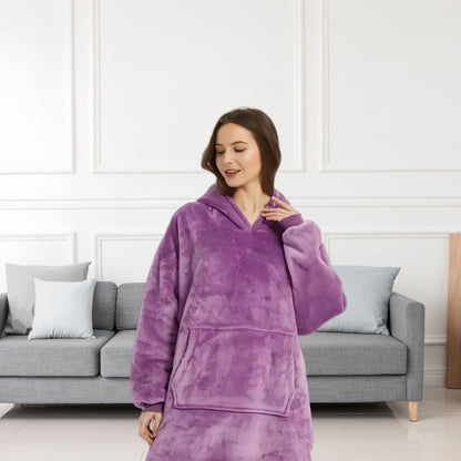 CozyBlend Thermal Flannel Hoodie