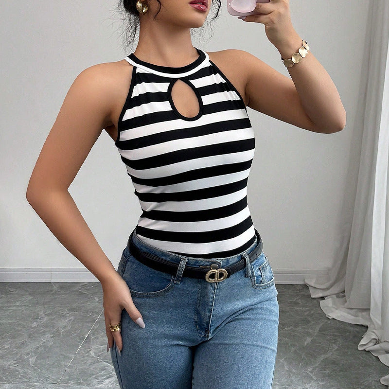 Stria Mode Sleeveless Jumper