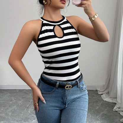 Stria Mode Sleeveless Jumper