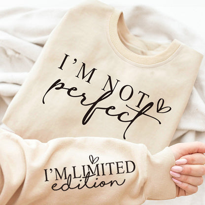 GlobalChic Letter Sweater