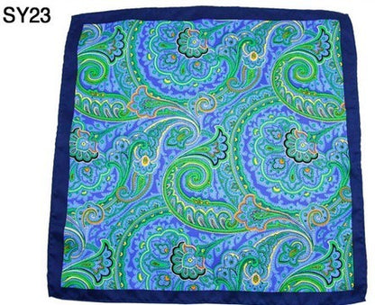 Men's Suit Wedding silk silk scarf pocket towel