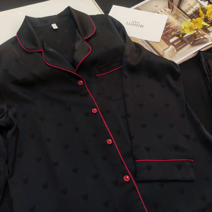 Home Fashion Personalized Silk Pajamas Suit