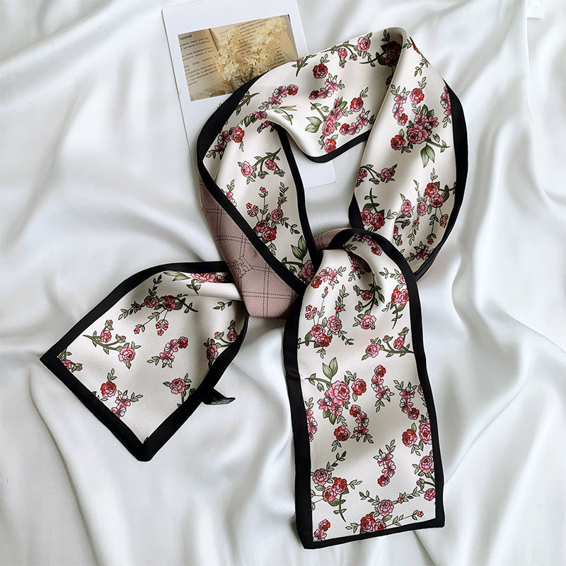 Korean creative small silk scarf
