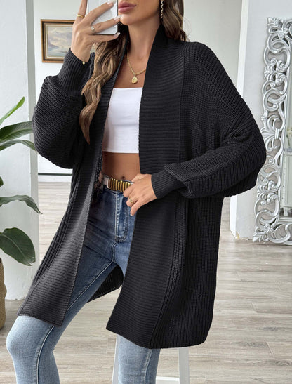 EaseLuxe Loose Sweater Coat