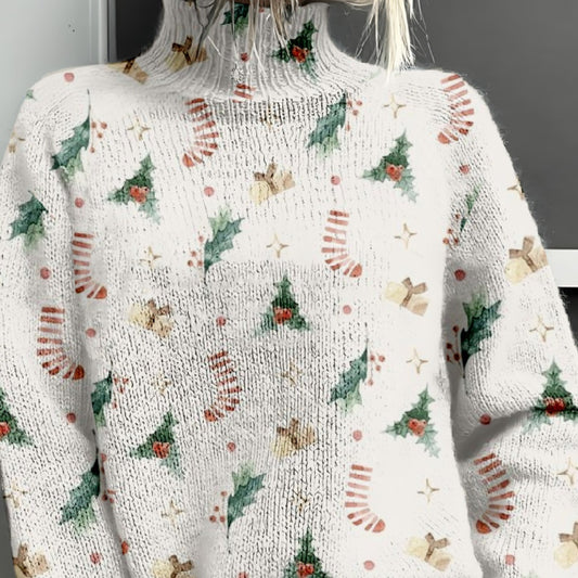 PrismaContour Turtleneck Sweater