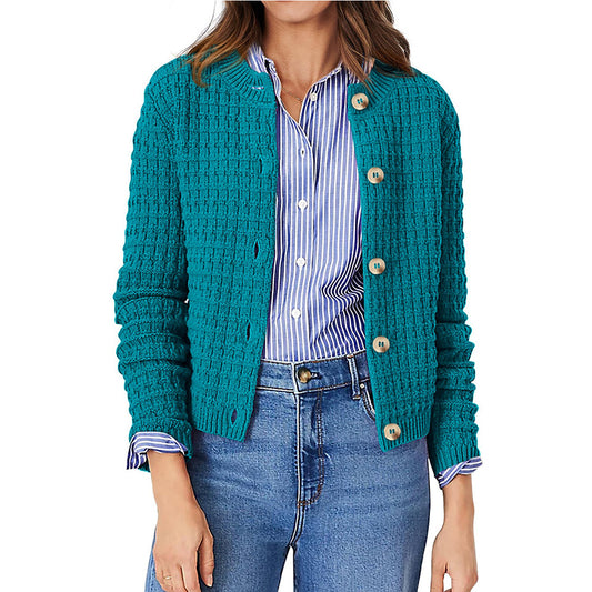 Commutelle Knit Drape Cardigan