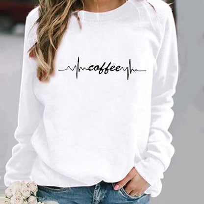 XINGX Graphic Charm Round Neck Sweater