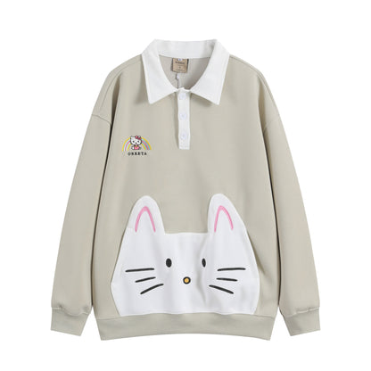 AmeriPaw Cat Patch Sweater