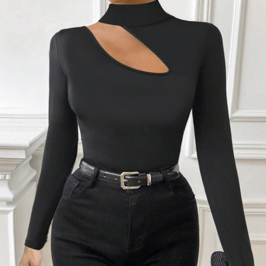 Veloura Eclipse High Neck Top