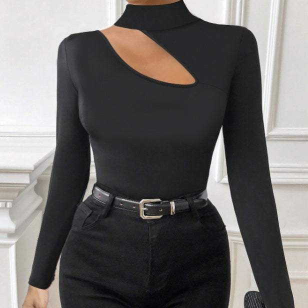 Veloura Eclipse High Neck Top
