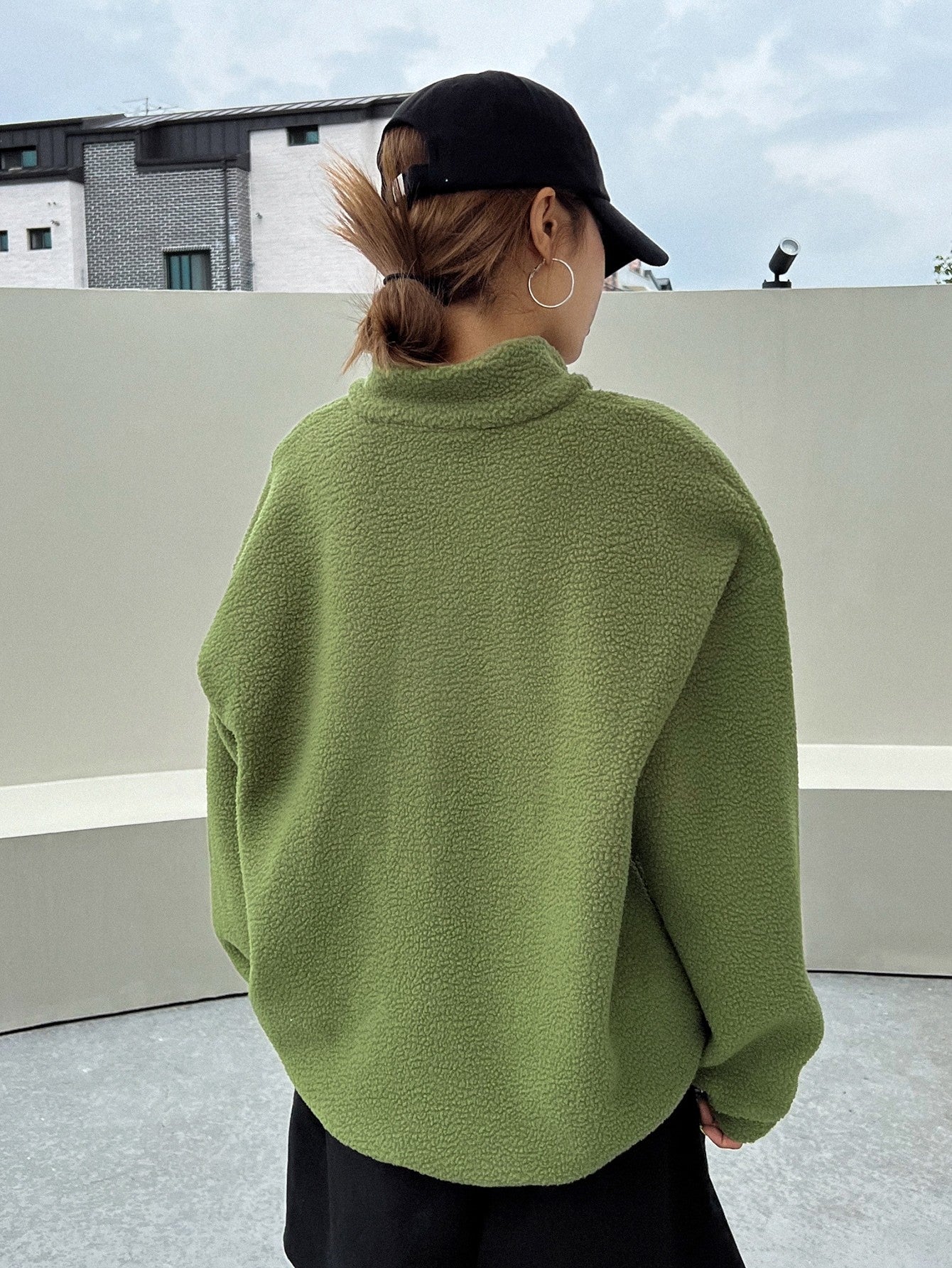 PatchMuse Half-Zip Fleece Pullover