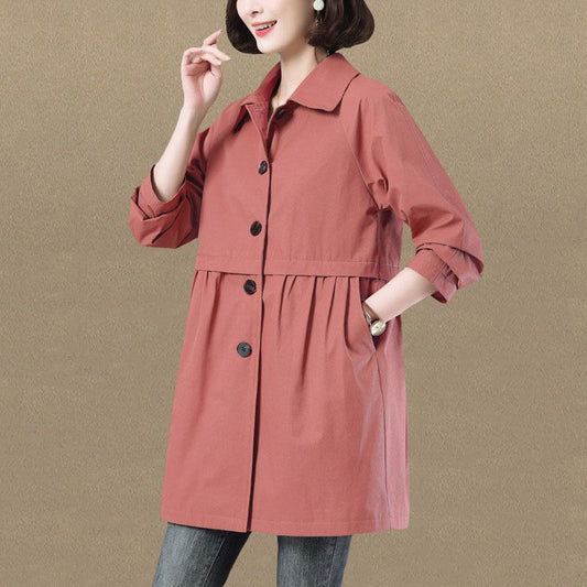 SvelteLine Waist Trench Coat