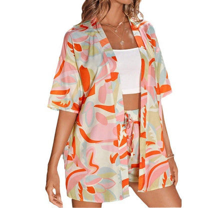MuseMotive Printed Shirt Set