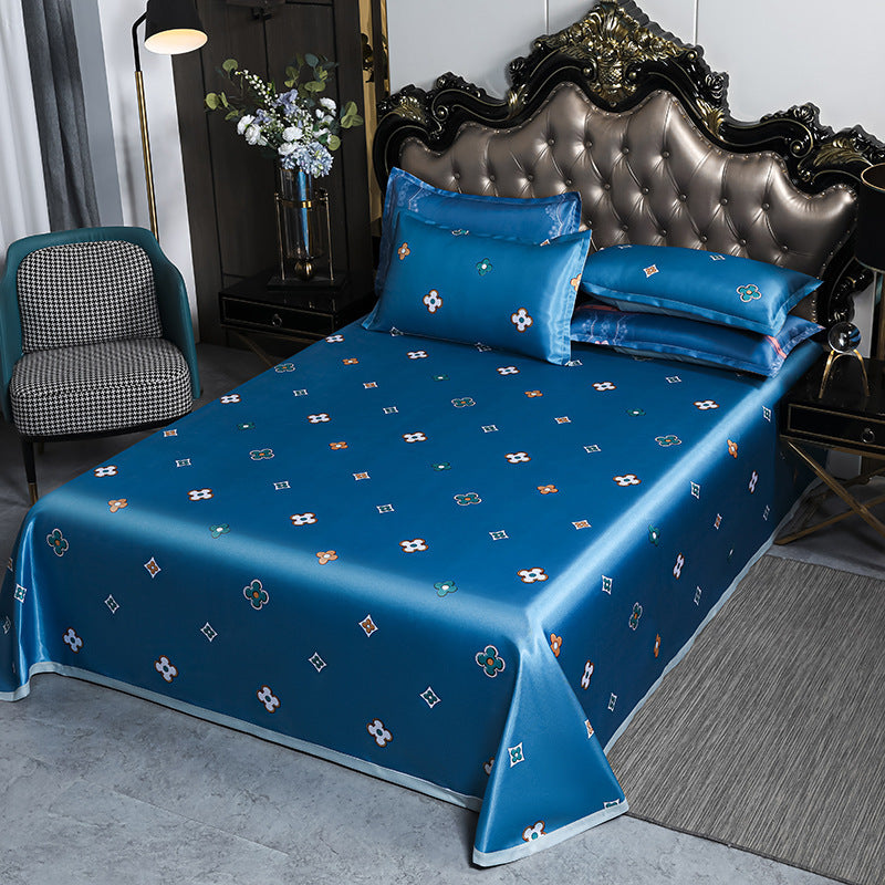 Household Ice Silk Three-piece Set Of Summer Sleeping Mat